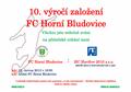 10. vro zaloen FC Horn Bludovice
