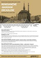 RENESANČNĚ- BAROKNÍ ZRCADLENÍ – nevšední odpoledne s dobovou hudbou a tancem